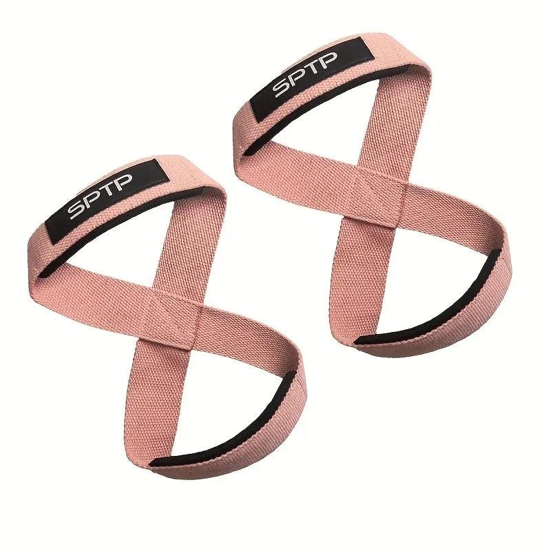Gym Straps Figure 8 — Weightlifting and Crossfit Grip Wrist Wraps