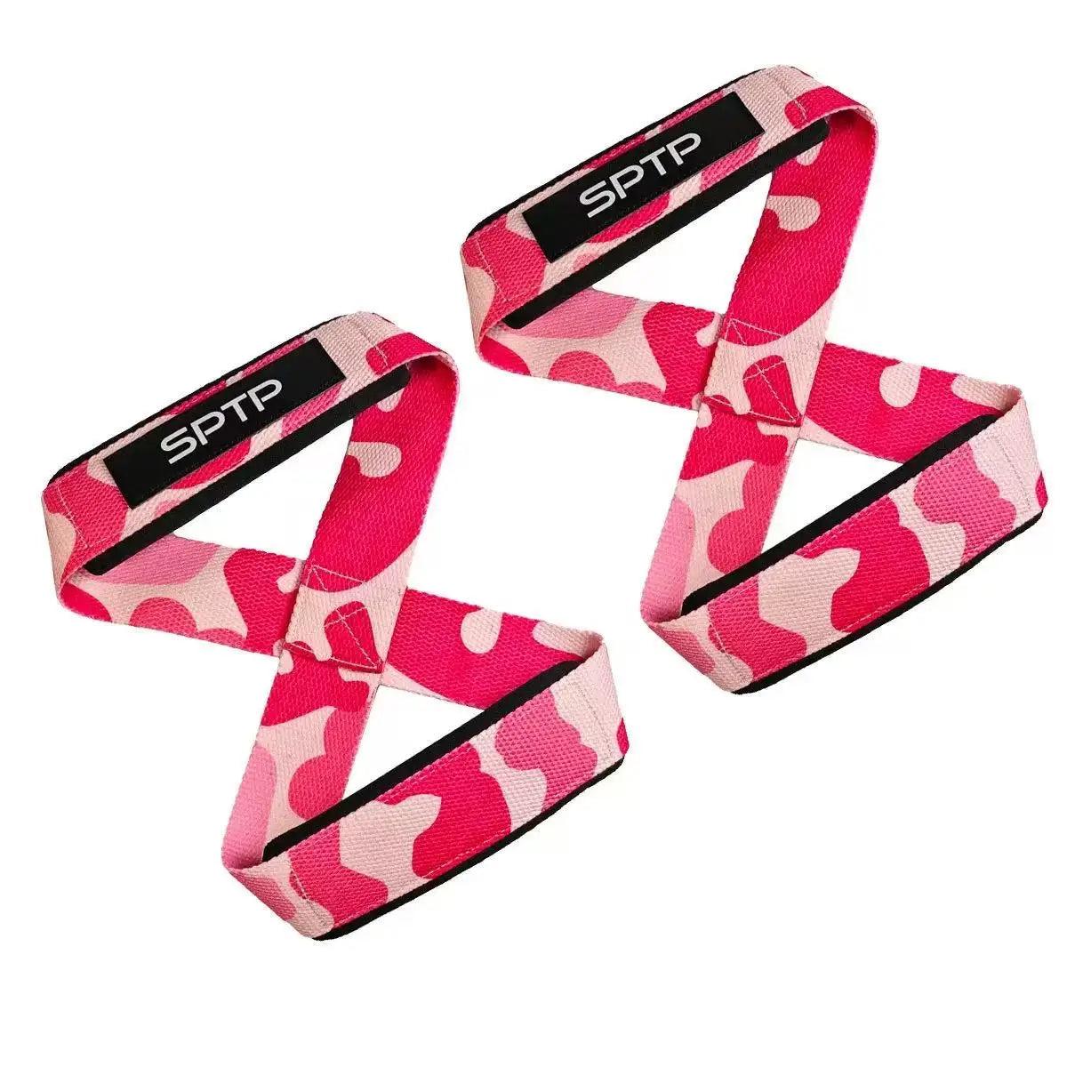 Gym Straps Figure 8 — Weightlifting and Crossfit Grip Wrist Wraps