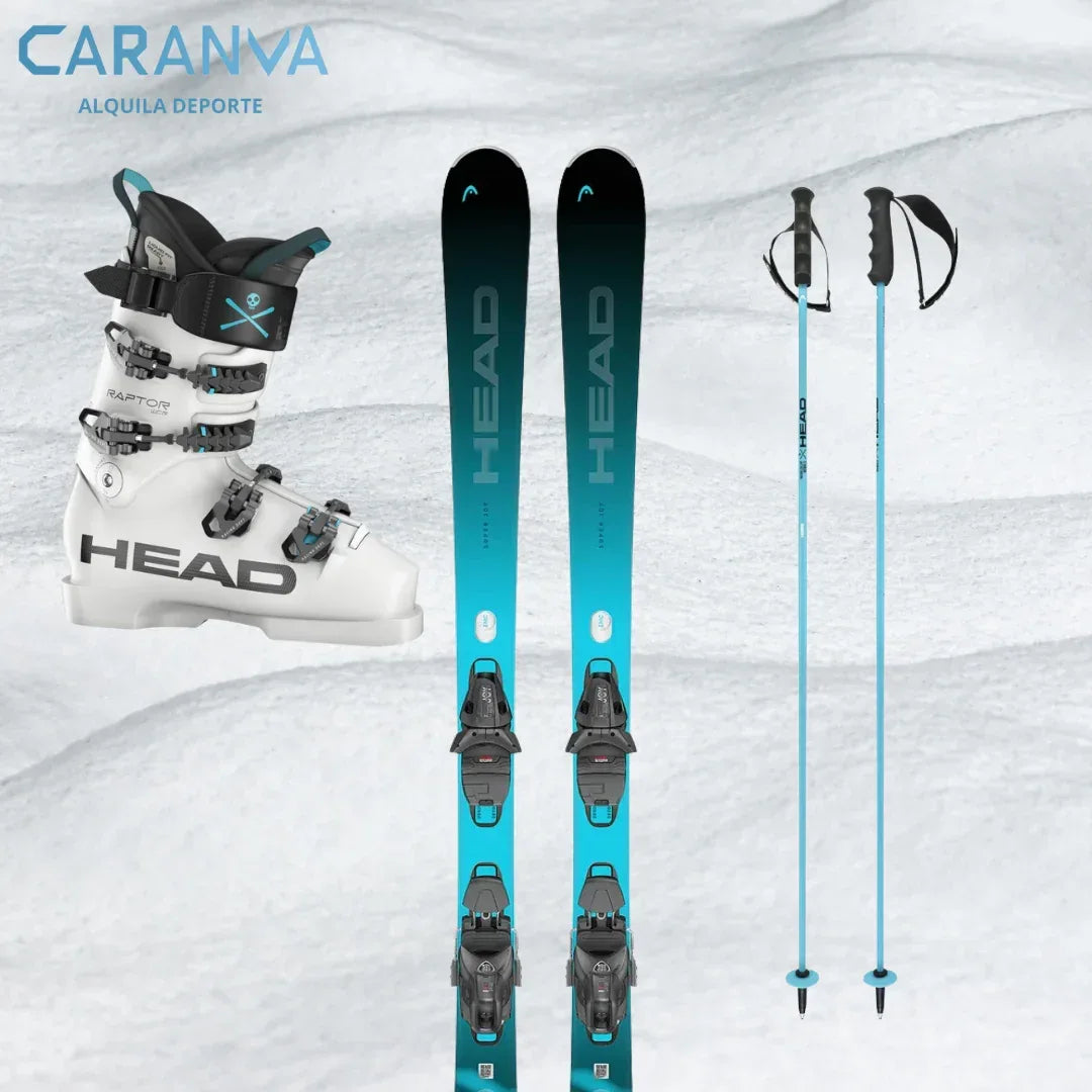 Alquiler Esquís Astún Huesca - Esquí / Avanzado / Equipo Completo -CaranvaSports - temporada 2026