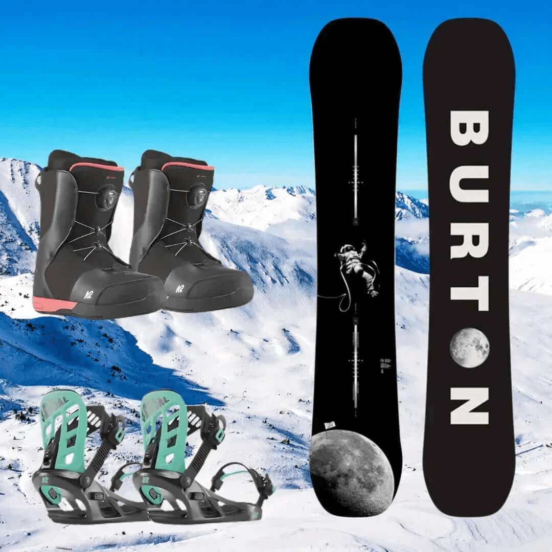 Alquiler Esquís Font Romeu - SnowBoard / Gold / Equipo Completo -CaranvaSports - temporada 2026
