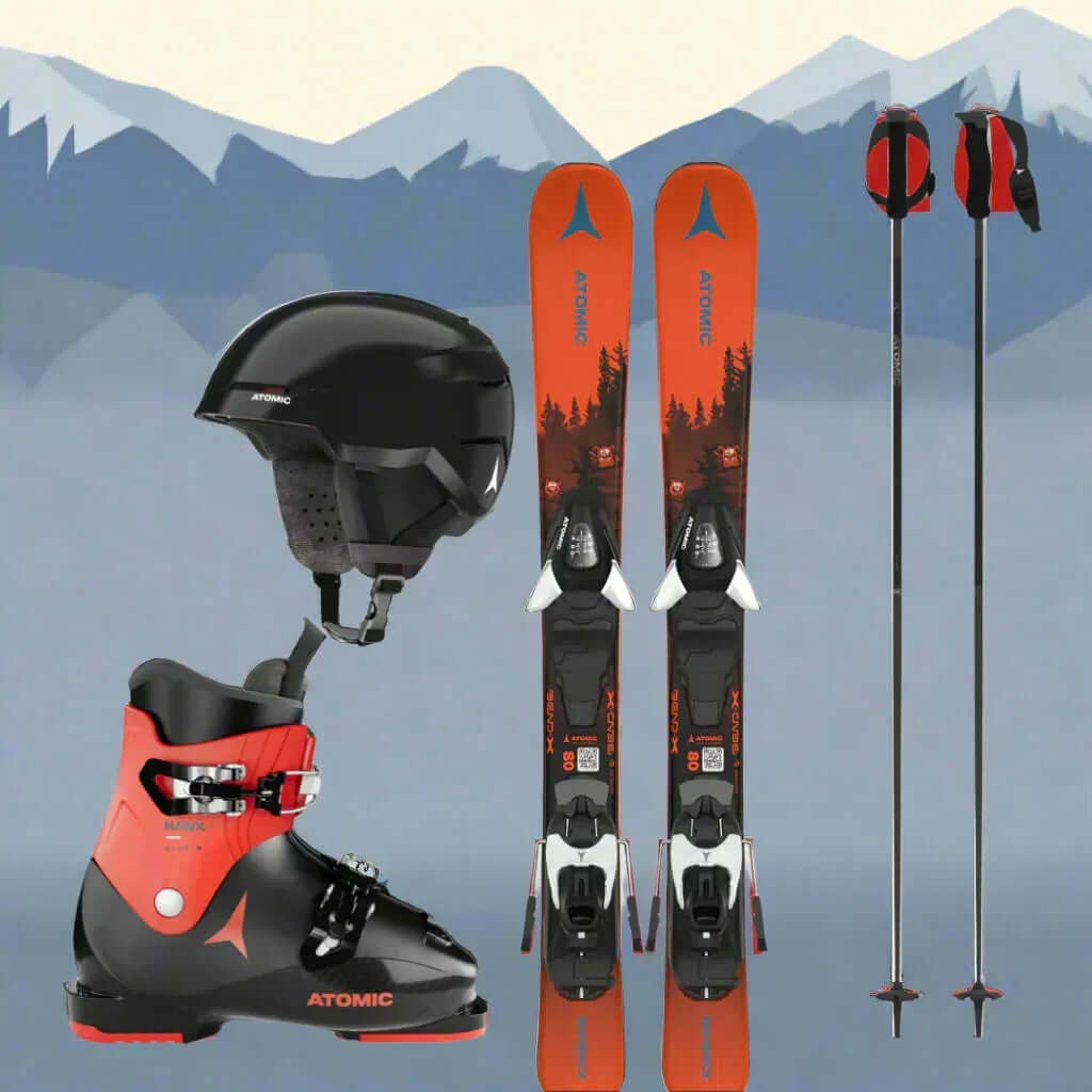 Alquiler de esquís Chapelco - Esquí / Menor 12 años / Equipo Completo -CaranvaSports - temporada 2026