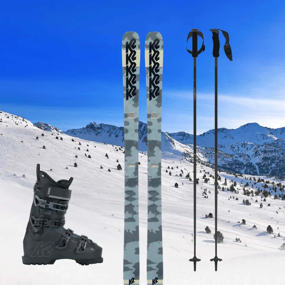 Alquiler Esquís Encamp - Funicamp Grandvalira - Esquí / Intermedio / Completo -CaranvaSports - temporada 2026