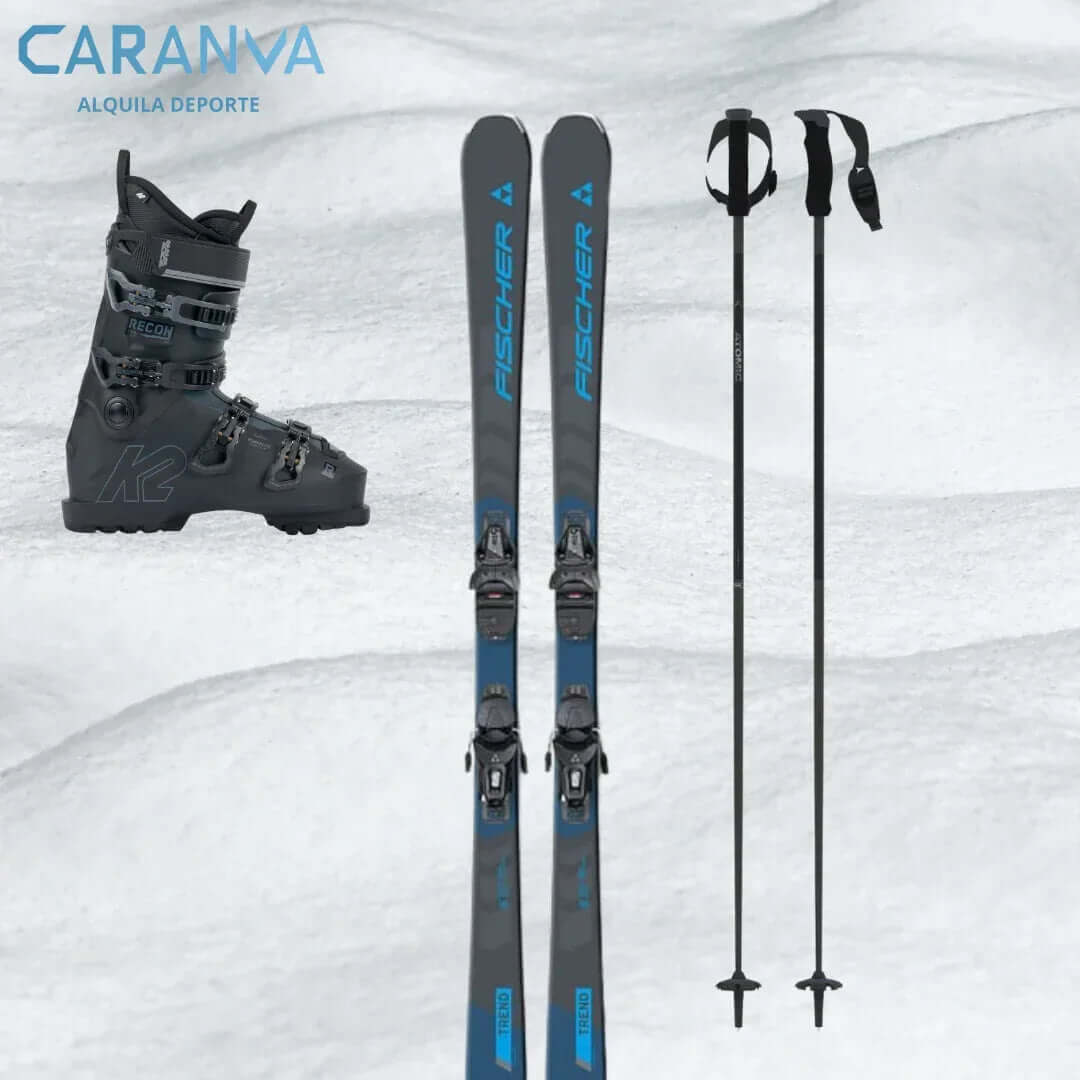 Alquiler Esquís Valdelinares - Esquí - Adulto / Equipo Completo -CaranvaSports - temporada 2026