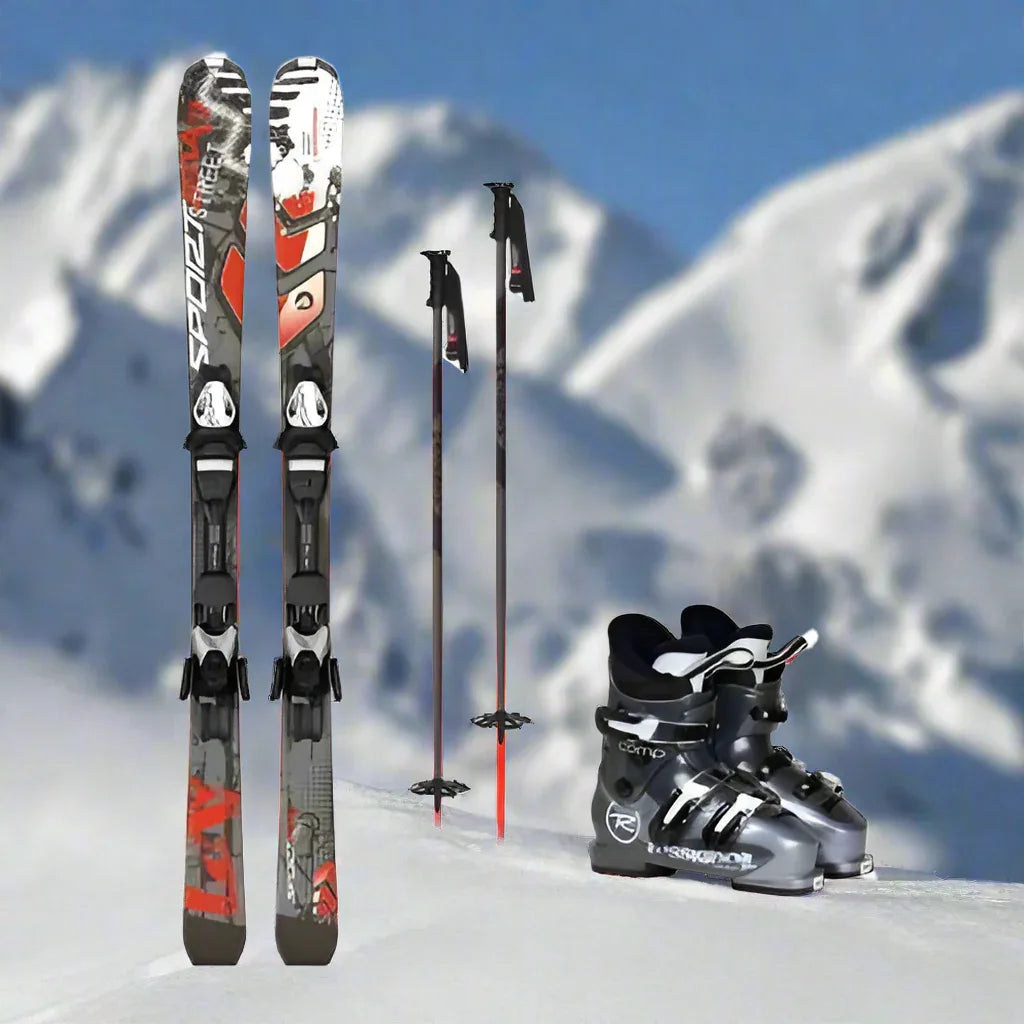 Alquiler Esquís Valle Nevado Chile - Esquí / Niños / Equipo Completo - Caranva