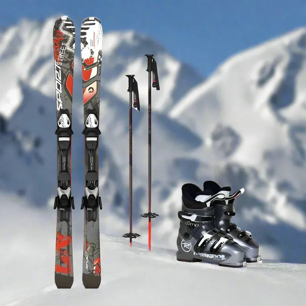 Alquiler Esquís Valle Nevado Chile - Esquí / Niños / Equipo Completo - Caranva