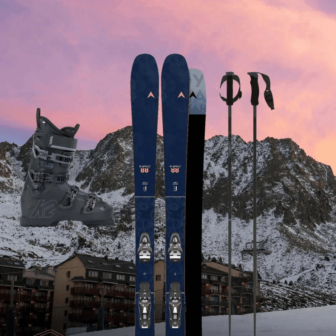 Alquiler Esquís Sierra Nevada - Esquí / Normal / Completo -CaranvaSports - temporada 2026