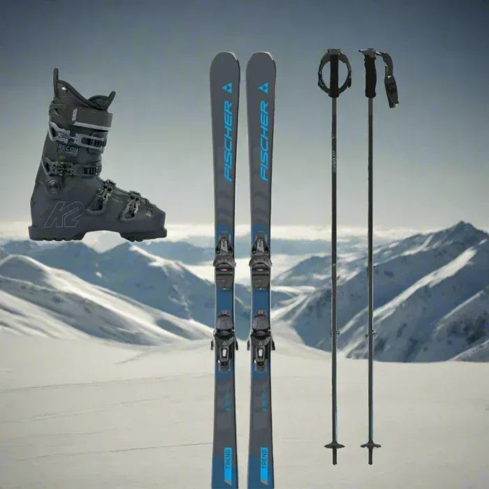 Alquiler esquís Bariloche 2025 - Esquí / Standar / Equipo Completo - Caranva