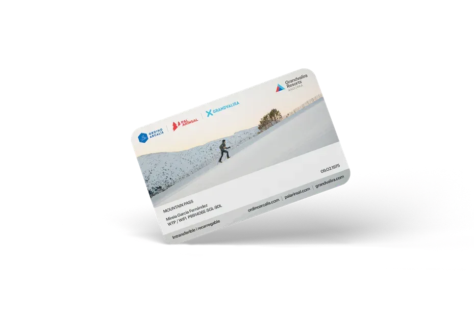 Forfait GrandValira Temporada 2025/2026 - Adulto / Día -CaranvaSports - temporada 2026