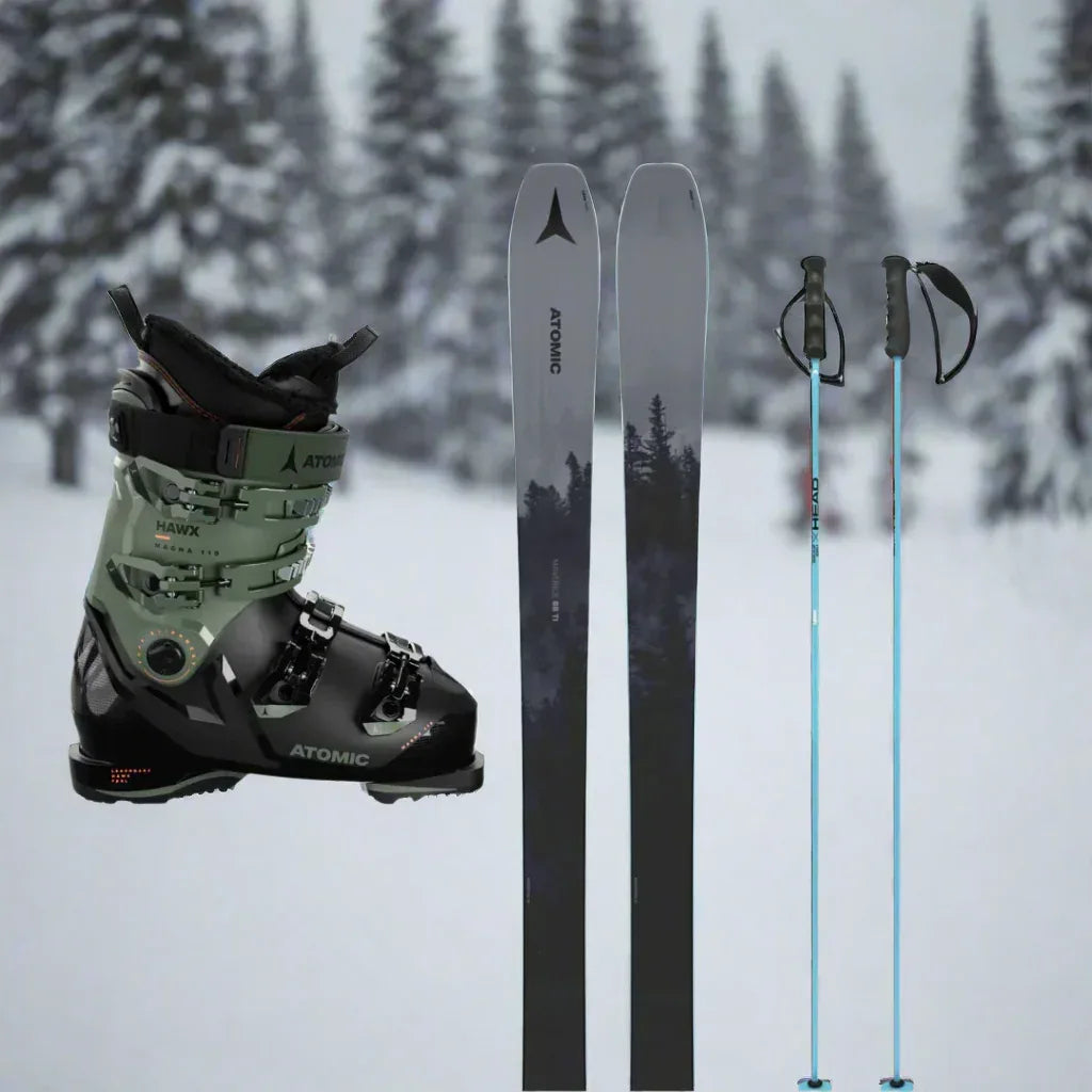 Alquiler Esquís La Parva - Esquí / Intermedio / Equipo Completo - Caranva