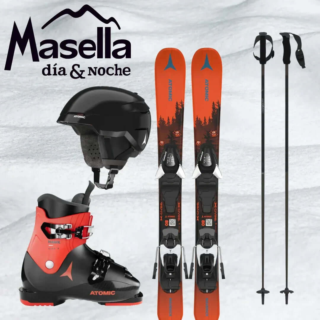 Alquiler Esquís Masella - Esquí / Bronce / Equipo Completo -CaranvaSports - temporada 2026