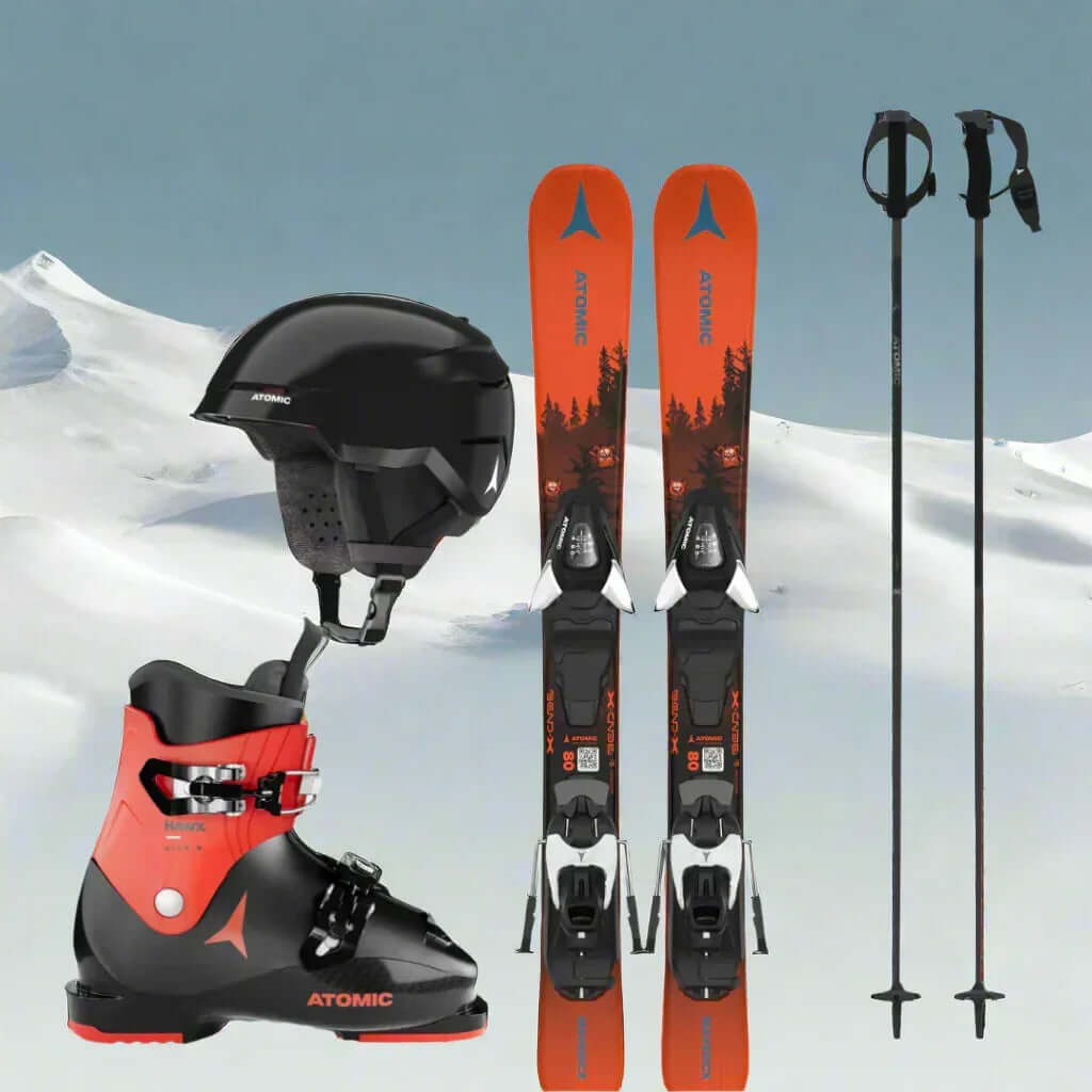 Alquiler esquís Cerro Catedral - Esquí / Junior / Equipo Completo -CaranvaSports - temporada 2026