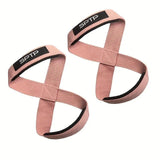 Gym Straps Figure 8 — Weightlifting and Crossfit Grip Wrist Wraps