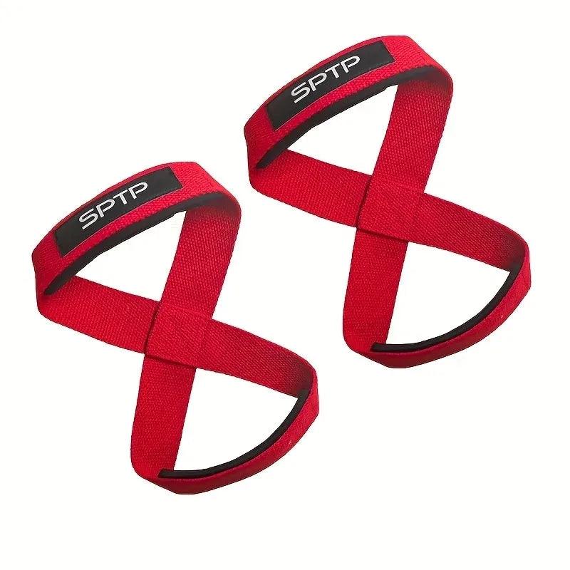 Gym Straps Figure 8 — Weightlifting and Crossfit Grip Wrist Wraps