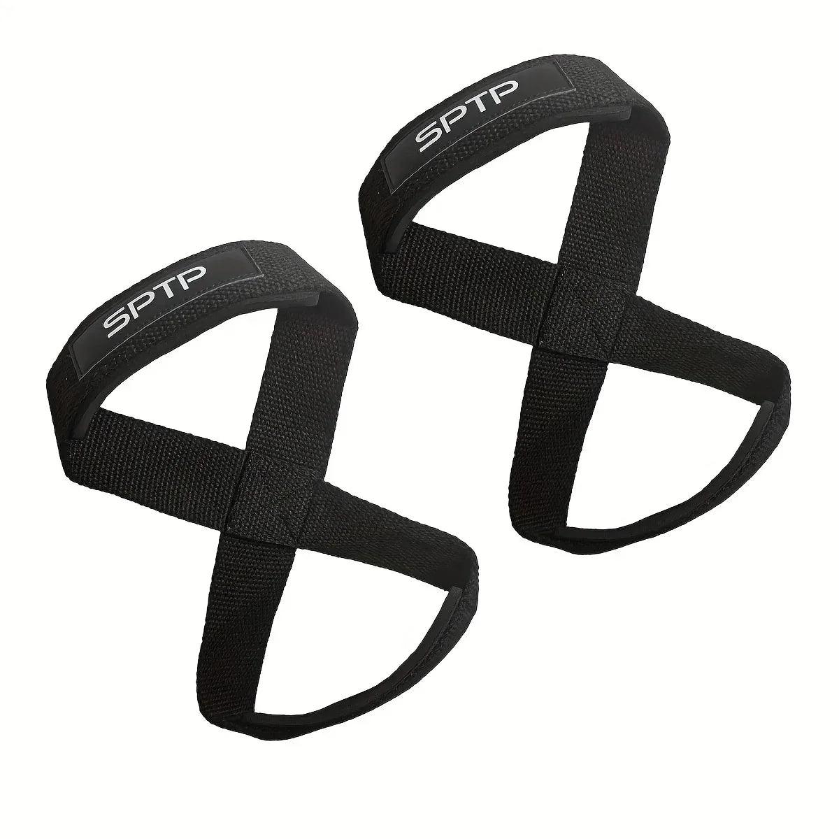 Gym Straps Figure 8 — Weightlifting and Crossfit Grip Wrist Wraps