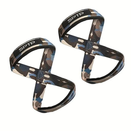 Gym Straps Figure 8 — Weightlifting and Crossfit Grip Wrist Wraps